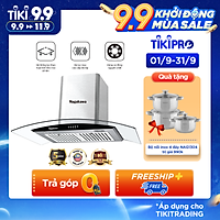 Máy Hút Mùi Than Hoạt Tính Cỡ Lớn Nagakawa NAG1857-70Cm - Bộ Lọc 5 Lớp Inox - Hàng Chính Hãng
