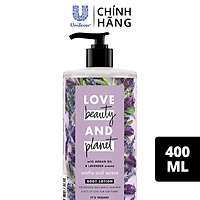 Sữa Dưỡng Thể Dưỡng Ẩm Love Beauty And Planet Soothe & Serene 400ml