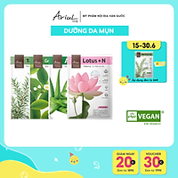 Combo 4 mặt nạ ARIUL 7 DAYS dưỡng da mụn