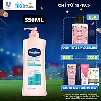 Sữa Dưỡng Thể 350Ml Vaseline Dưỡng Ẩm Sáng Da Fresh & Bright 10X Niacinamide Giúp Da Sáng Khỏe Mịn Căng Tinh Chất Menthol Mát Lạnh Như Tuyết Tan Trên Da