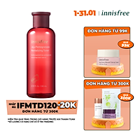 Nước Cân Bằng Ngăn Ngừa Lão Hóa Từ Lựu Innisfree Jeju Pomegranate Revitalizing Toner (200ml)