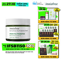 Kem Dưỡng Ẩm Phục Hồi Bảo Vệ Da Innisfree Derma Green Tea Probiotics Cream 50ml - 131172707