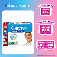 Tã Dán Siêu Thấm Caryn Gói Siêu Tiết Kiệm M-L40 (40 Miếng)
