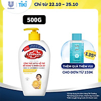 Nước Rửa Tay Lifebuoy 500g Chanh Khử Mùi Và Giúp Bảo Vệ Khỏi 99.9% Vi Khuẩn Trên Tay