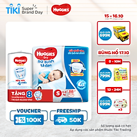 Tã Dán Sơ Sinh Huggies S88 (88 Miếng) - Tặng 8 miếng tã quần size S