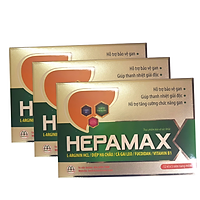 Combo 3 hộp Thực phẩm chức năng Hepamax chứa Fucoidan – Giúp phòng chống Xơ gan, Ung thư gan, tăng Cường Chức Năng Gan Cho Người Uống Nhiều Rượu Bia, Hút Thuốc Lá, Thanh nhiệt giải độc Gan