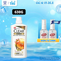 Dầu Gội đầu Clear Botanique 9 Thảo Dược Quý Cho Da Đầu Yếu Với 3X Sức Mạnh Đánh Bay Gàu Nhờn Ngứa 630g