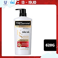Dầu Xả 620g TRESemmé Keratin Smooth Cho tóc khô xơ rối Công thức chuẩn salon Hydrolyzed Keratin Vào Nếp Suôn Mượt