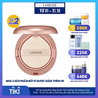 Kem Phấn Nền 2 Lần Che Phủ Laneige Layering Cover Cushion & Concealing Base (16.5g)