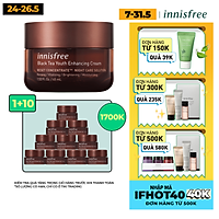 Kem Dưỡng Phục Hồi Da Và Chống Lão Hóa Trà Đen Innisfree Black Tea Youth Cream 45ml - 131172564