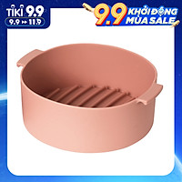 Khay Silicone Dành Cho Nồi Chiên Không Dầu Và Lò Vi Sóng Lock&Lock CKB002 - Hàng Chính Hãng