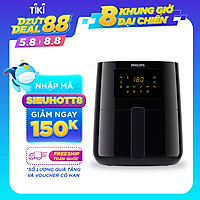 Nồi chiên không dầu Philips HD9252/90 - Hàng chính hãng