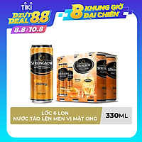 Lốc 6 Lon cao Strongbow vị Mật ong (330ml x 6 Lon)