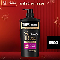Dầu gội TRESEMME Salon Rebond Cho tóc hư tổn do tạo kiểu Công Nghệ Tái Kết Nối Giúp ngăn gãy rụng tóc 850g
