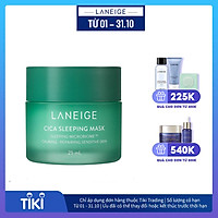 Mặt Nạ Ngủ Phục Hồi Và Nuôi Dưỡng Da Phiên Bản Cải Tiến LANEIGE Cica Sleeping Mask EX 25ml