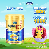 Sữa bột Dielac Alpha Gold IQ Step 4 - Hộp thiếc 900g (dành cho trẻ 2-6 tuổi)
