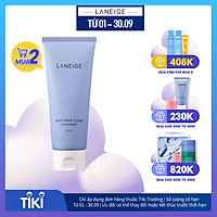 Sữa Rửa Mặt Sạch Sâu Cho Da Dầu Và Da Hỗn Hợp Laneige Multi Deep Clean Cleanser (150ml)