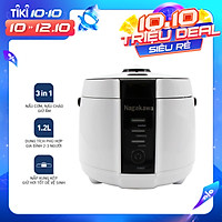 Nồi Cơm Điện Nắp Gài Nagakawa NAG0131 (1.2 Lít) - Hàng Chính Hãng