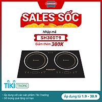 Bếp Đôi Hồng Ngoại Sunhouse SHB9102MT - Hàng chính hãng