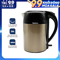 Bình Đun Siêu Tốc 2 Lớp Nagakawa NAG0315 (1.8 Lít) - Hàng Chính Hãng
