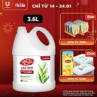 Nước Lau Sàn Lifebuoy BotaniTECH Hương Tràm Trà & Khuynh Diệp can 3.6L