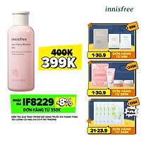 Nước Cân Bằng Dưỡng Ẩm Sáng Da Từ Hoa Anh Đào Đảo Jeju Innisfree Cherry Blossom Skin 200Ml -131171018