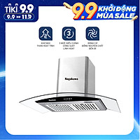 Máy Hút Mùi Kính Cong Nagakawa NAG1852-70C (70cm) - Hàng Chính Hãng