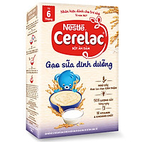 Bột Ăn Dặm Nestlé Cerelac - Gạo Sữa Dinh Dưỡng (200g)