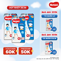 Combo 3 Gói Tã Dán Huggies Dry Gói Cực Đại XL62 (62 Miếng) - Bao Bì Mới