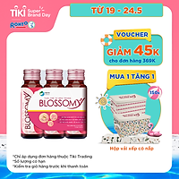 Thực Phẩm Chức Năng Bảo Vệ Sức Khỏe Giúp Da Sáng Đẹp Và Dạ Dày Khỏe Blossomy Lốc 03 chai x 50ml