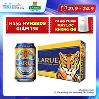 Thùng 24 Lon Bia Larue (330ml/lon)
