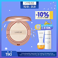 Kem Phấn Nền 2 Lần Che Phủ Laneige Layering Cover Cushion & Concealing Base (16.5g)