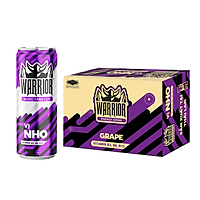 Thùng 24 Lon Nước Tăng Lực Warrior Nho
