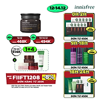 Kem dưỡng làm mờ lỗ chân lông đá tro núi lửa innisfree Volcanic Pore Mattifying Cream 50ml - 131173333x