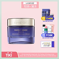 Kem dưỡng giúp ngăn chặn các dấu hiệu lão hóa sớm LANEIGE Perfect Renew Youth Regenerating Cream 50ml