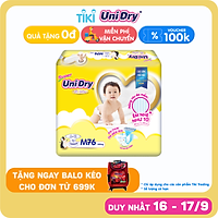 Tã Dán Cho Bé Unidry (G6+) Size M76 (76 miếng)