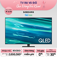 Smart Tivi QLED Samsung 4K 55 inch QA55Q80A Mới 2021