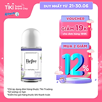Lăn khử mùi chiết xuất thiên nhiên Refre Natural Rosa Magnolia – Hồng Mộc Lan 40ml