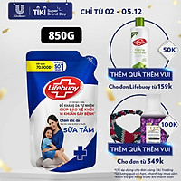 Sữa tắm Lifebuoy 850g Chăm sóc da dưỡng ẩm mềm mịn giúp bảo vệ khỏi 99.9% vi khuẩn và ngăn ngừa vi khuẩn lây lan trên da
