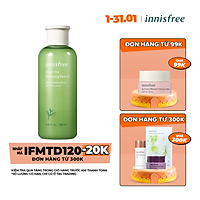 Nước cân bằng dưỡng ẩm từ trà xanh đảo Jeju Innisfree Green Tea Balancing Skin EX 200ml - NEW