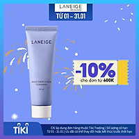 Sữa Rửa Mặt Tạo Bọt Làm Sạch Sâu Laneige Multi Deep Clean Cleanser 50ml