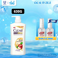Dầu gội CLEAR 48 Giờ Sạch Gàu Ngứa 630g