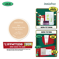 Mặt Nạ Ngủ Dạng Hủ Từ Gạo Innisfree Capsule Recipe Pack Rice (10ml) - 131170951