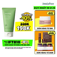 Sữa rửa mặt làm sạch từ trà xanh đảo Jeju Innisfree Green Tea Foam Cleanser 150g