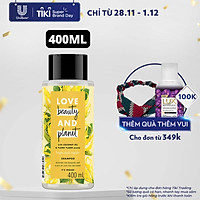 Dầu Gội 400Ml Love Beauty And Planet Phục Hồi Hư Tổn & Ngăn Chẻ Ngọn Hope And Repair 100% Dầu Dừa Organic Và Hương Hoa Ngọc Lan Tây