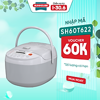 Nồi Cơm Điện Tử Sunhouse SHD8906 (1.8 Lít) - Hàng Chính Hãng