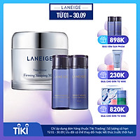 Bộ Mặt Nạ Ngủ Ngăn Ngừa Lão Hóa Laneige Time Freeze Firming Sleeping Mask (60ml) + Nước Cân Bằng (50ml) + Sữa Dưỡng Perfect Renew (50ml)