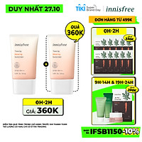 Kem chống nắng nâng tông innisfree Tone Up Watering Sunscreen SPF 50+ PA++++ 50ml - 131173190x