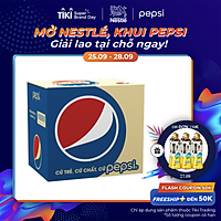 Thùng 12 Chai Nước Giải Khát Pepsi Cola 1,5L