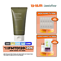 Sữa Rửa Mặt Dưỡng Ẩm Từ Olive Innisfree Olive Real Cleansing Foam 150g